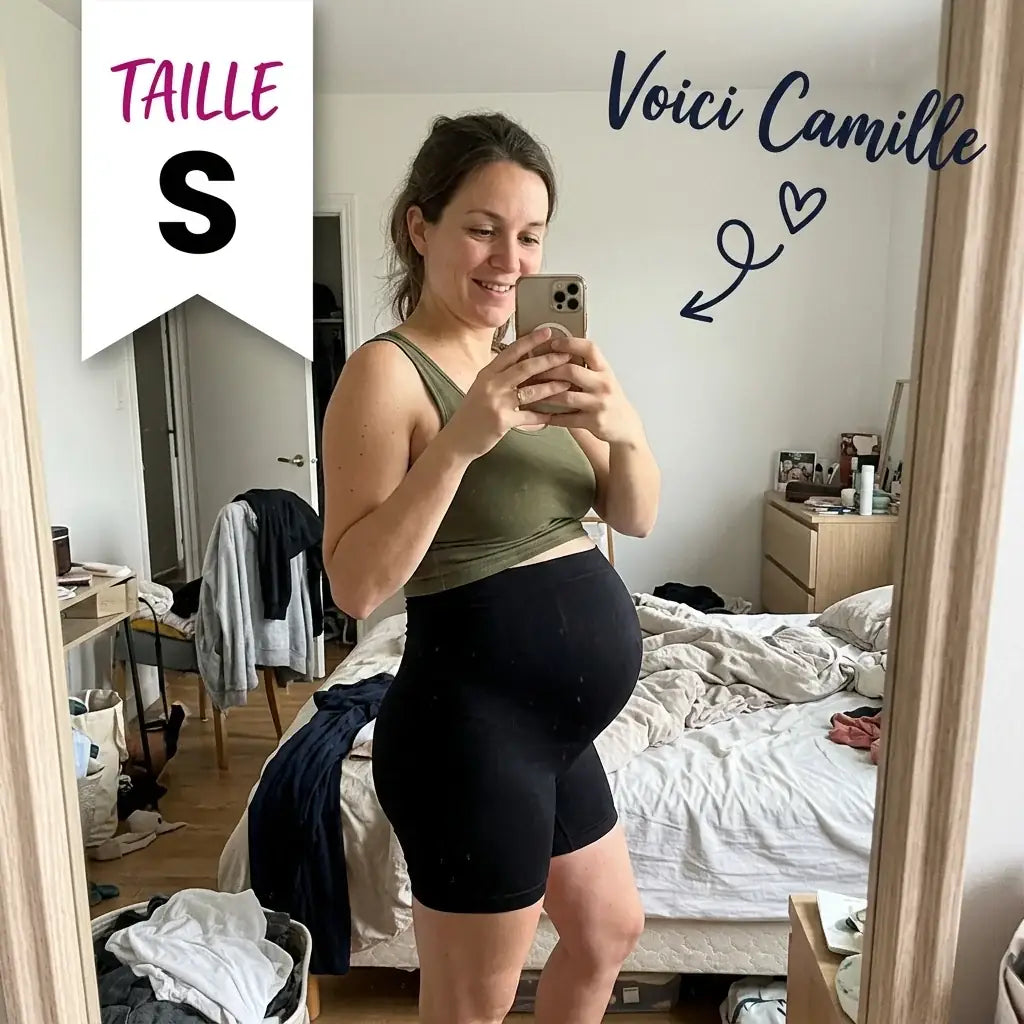 Taille S portée, Shaperly Galbe coloris Nude